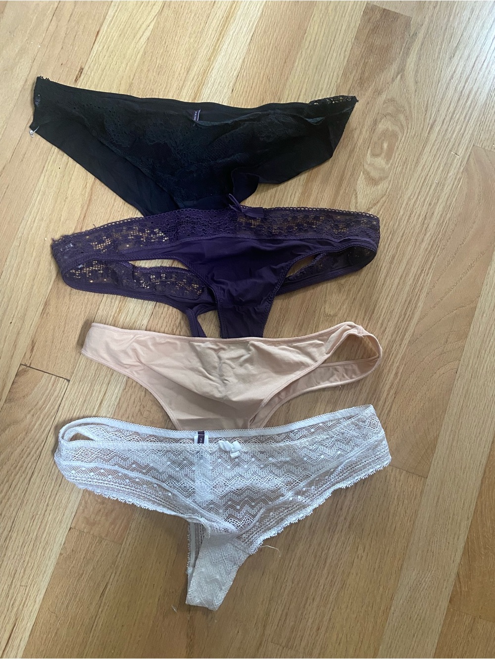 PRINCESSE TAM TAM 38 S M Lot 4 Bottoms Strings